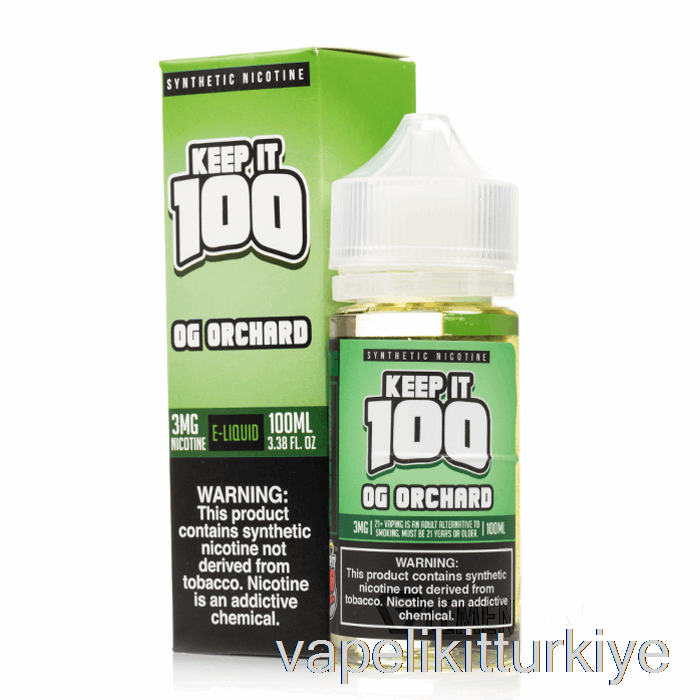 Vape Pen Vape Mate Og Orchard - 100 - 100ml 0mg Arasında Tutun